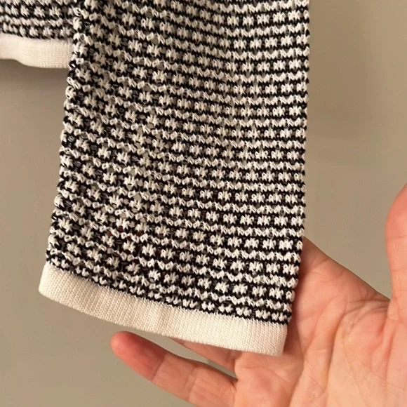 Rag and Bone Jean Quinn size small cold shoulder open knit sweater - Picture 8 of 13